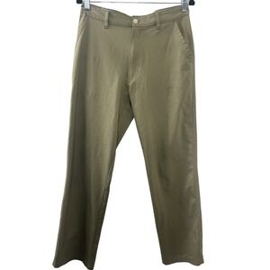 Champion Duo Dry Pants Mens 32x32 Khaki Golf Chino Performance C2-092015-KF